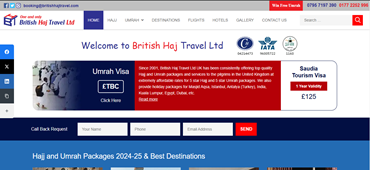 british haj travel ltd, bht, british, uk, dks, digital konnecter systems